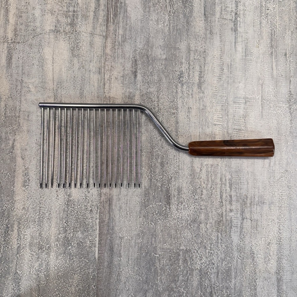 CAKE-BREAKER Bakelite Handle - Angel Food Cutter Rake Vintage
